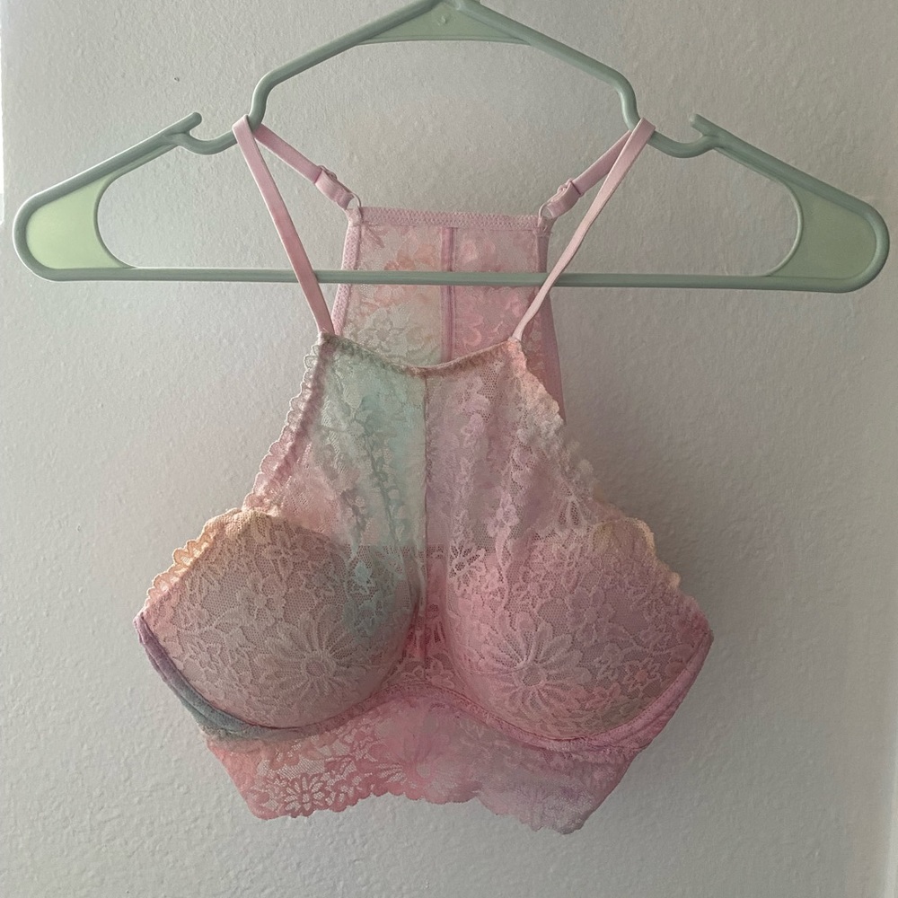 Lacy colorful bralette from Pink VS! 💖